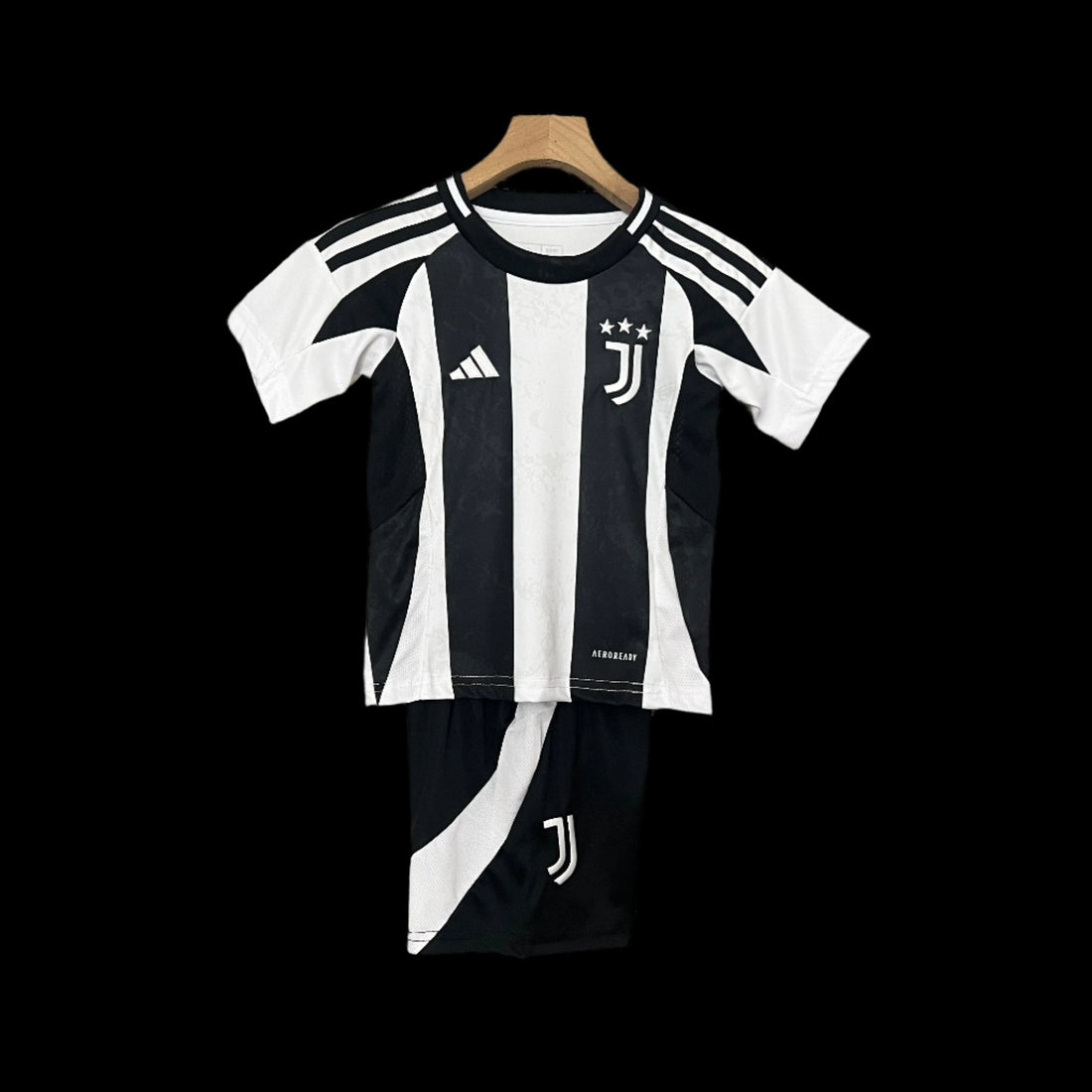 The Juventus 24/25 Home Kids Soccer Jersey