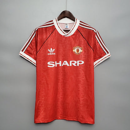 1990 1992 manchester united home jersey