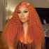 Ginger Deep Wave Human Hair Wig - HD Lace Wigs