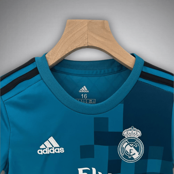 17/18 Real Madrid Third Kids Football Kit - FS Kit