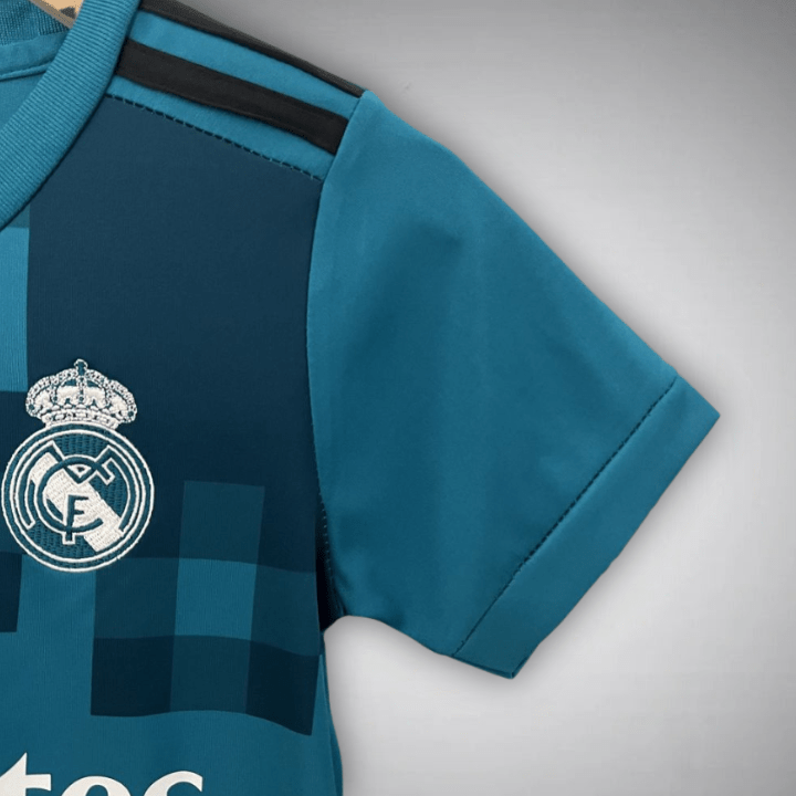 17/18 Real Madrid Third Kids Football Kit - FS Kit