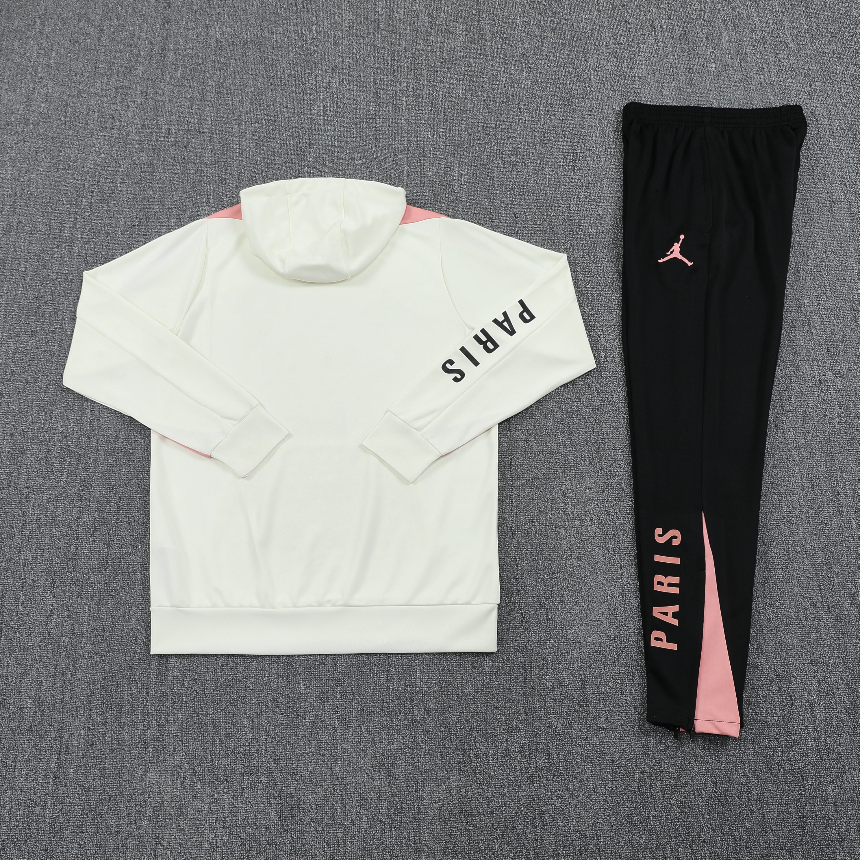 24/25 PSG X Jordan Soccer Tracksuit White/Black