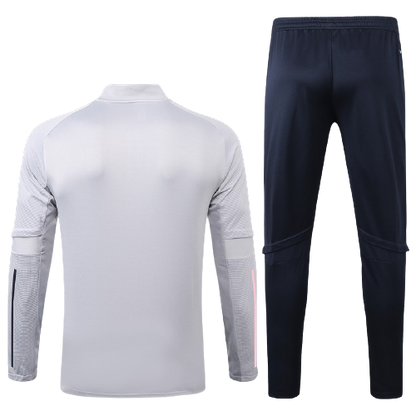 juventus white 20 21 Football Tracksuit