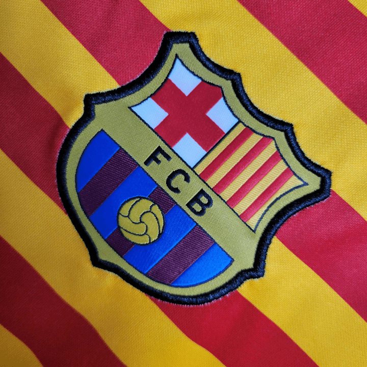 23 24 fc barcelona long sleeve away Jersey