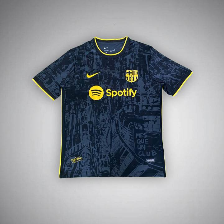 24 25 barcelona city map premium Jersey