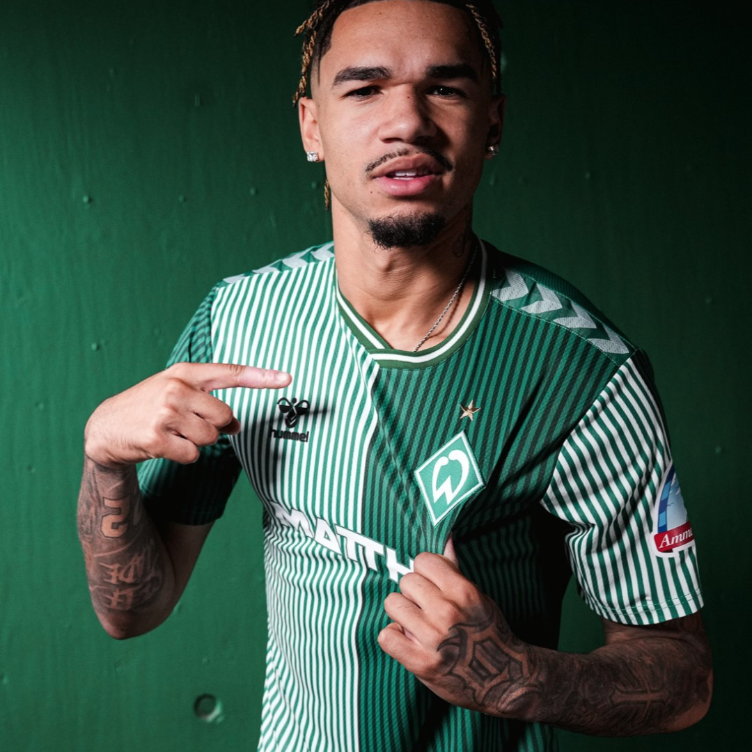 werder bremen 23 24 home stadium fans jersey