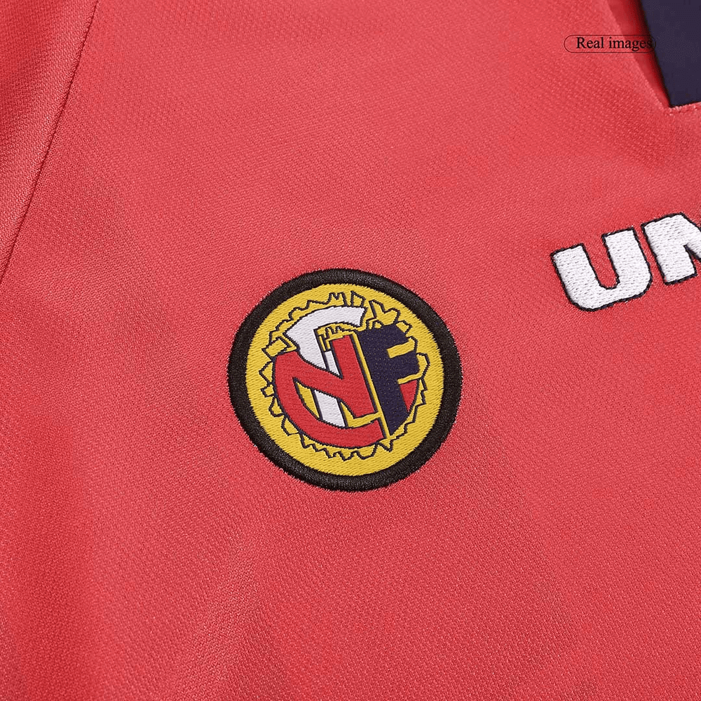 Norwegen Fußball-Heimtrikot im Retro-Stil 1998/1999