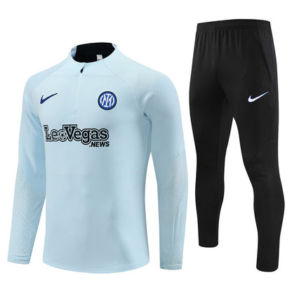 Inter Milan Tracksuit - 2023-24 Light Grey