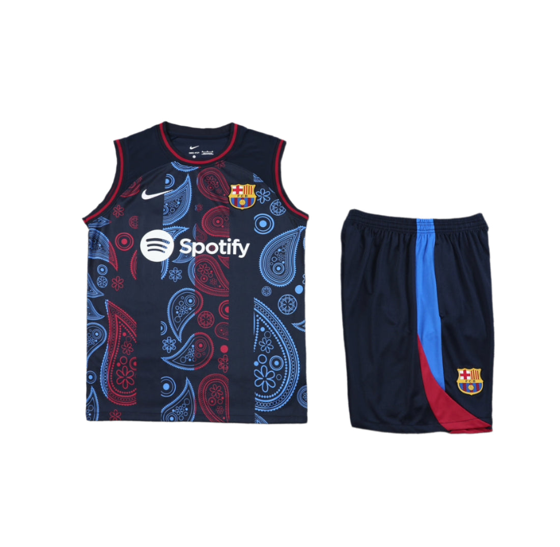 Barcelona Sleeveless Training Set 2024/25