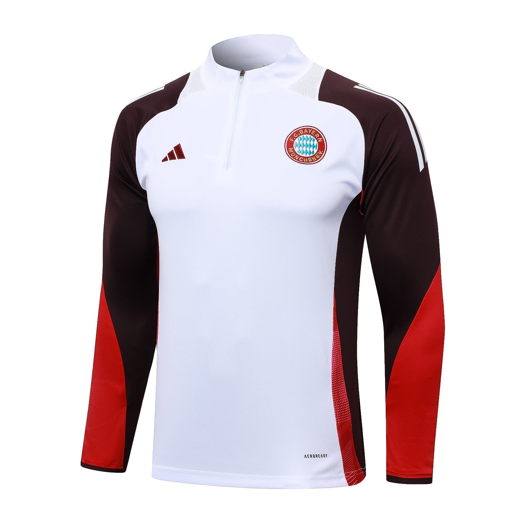 Bayern Munich 24 25 White Football Tracksuit