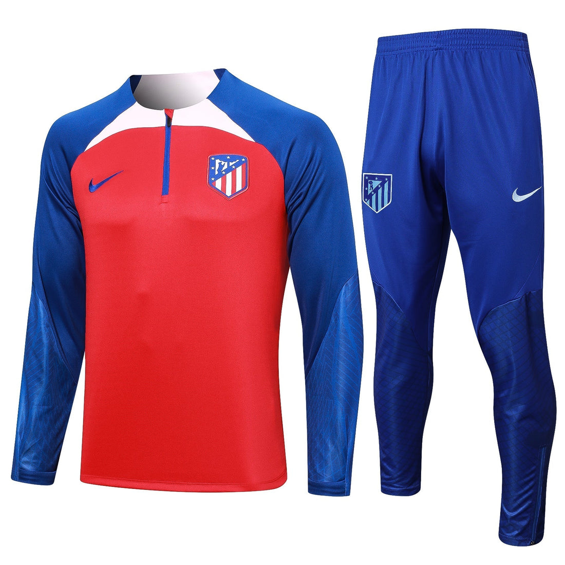 atletico madrid 23 24 red Football Tracksuit 1