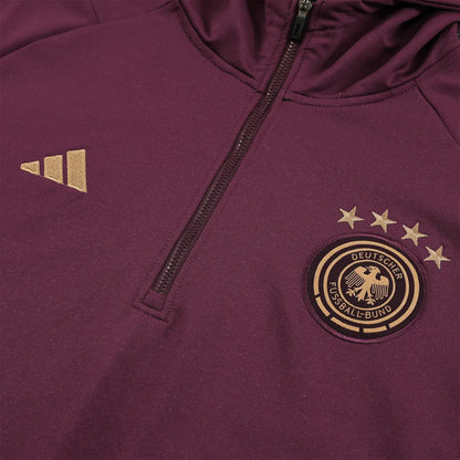 germany 23 24 red Football Tracksuit hoodie