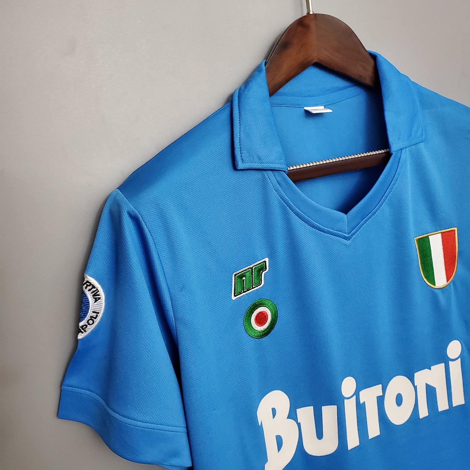 1987 1988 napoli home jersey