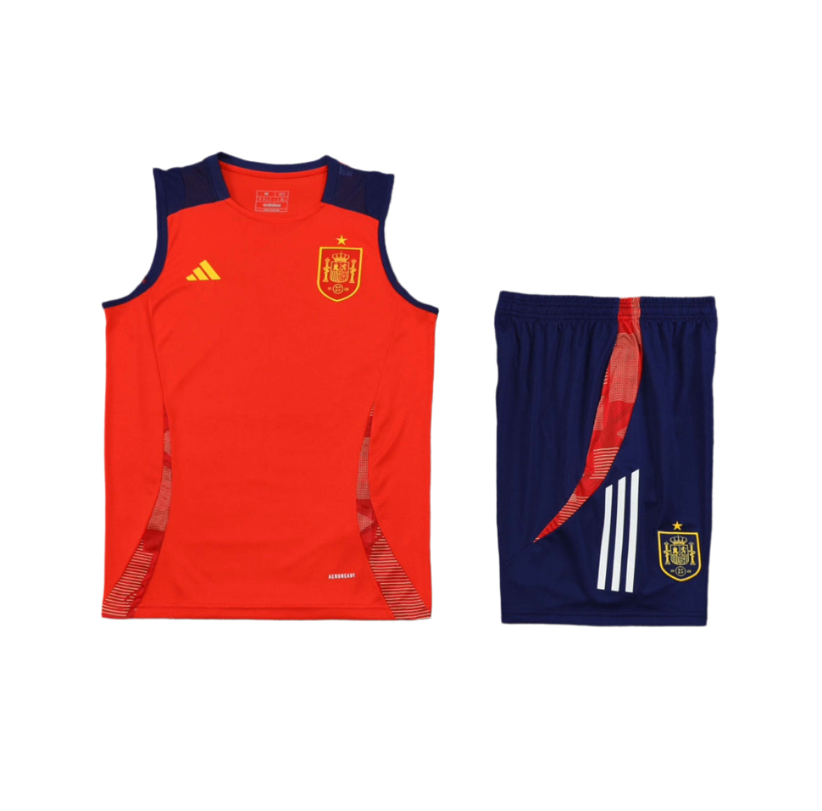 Spain Sleeveless Summer Training Set 2024/25