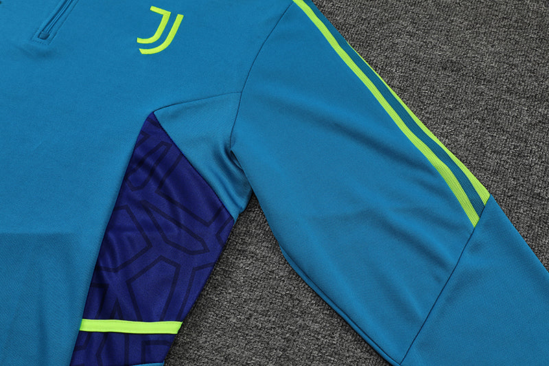 juventus 22 23 blue Football Tracksuit