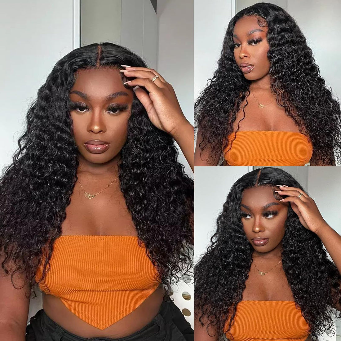 Deep Wave Human Hair Wig - HD Lace Wigs