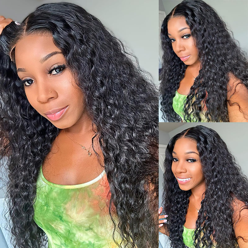 Deep Wave Human Hair Wig - HD Lace Wigs