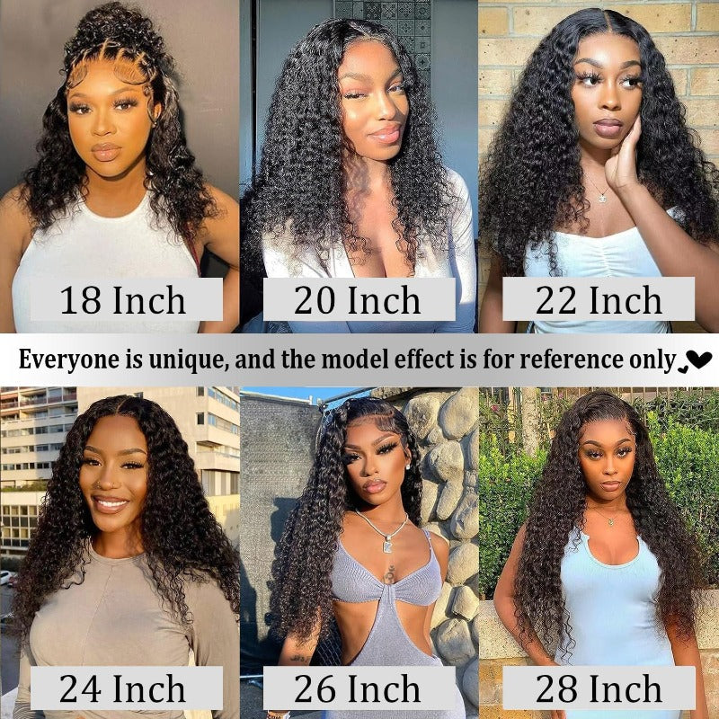 Deep Wave Human Hair Wig - HD Lace Wigs