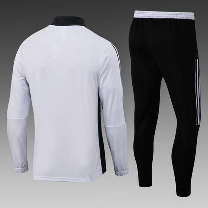 juventus white 20 21 Football Tracksuit jacket