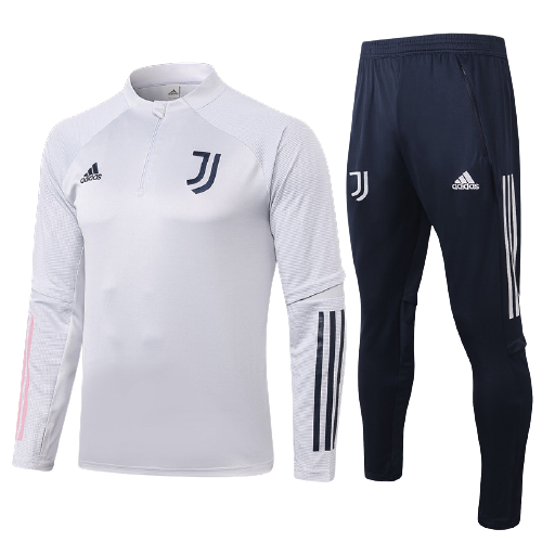 juventus white 20 21 Football Tracksuit