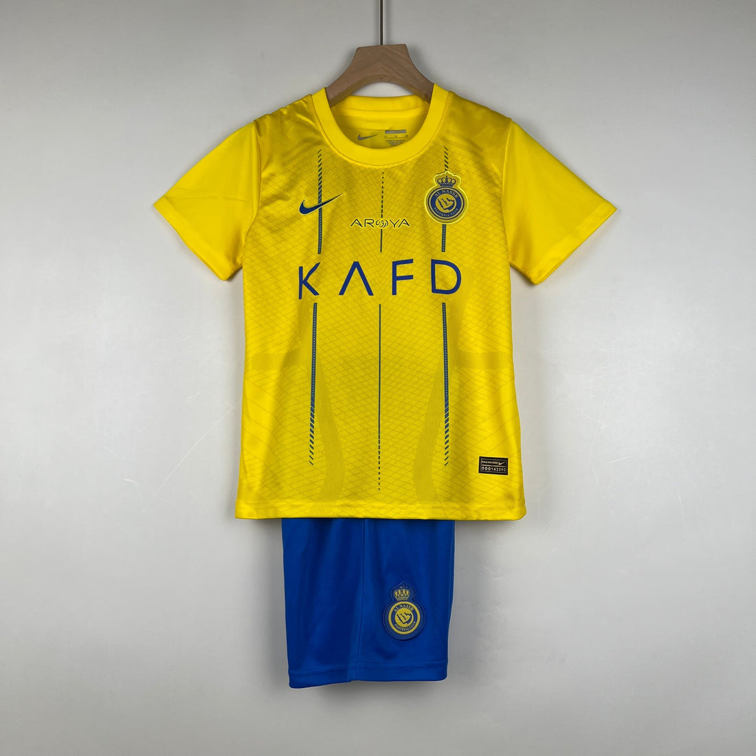 Al-Nassr 2024 Home Kids Football Kit shirt soccer jersey t-shirt