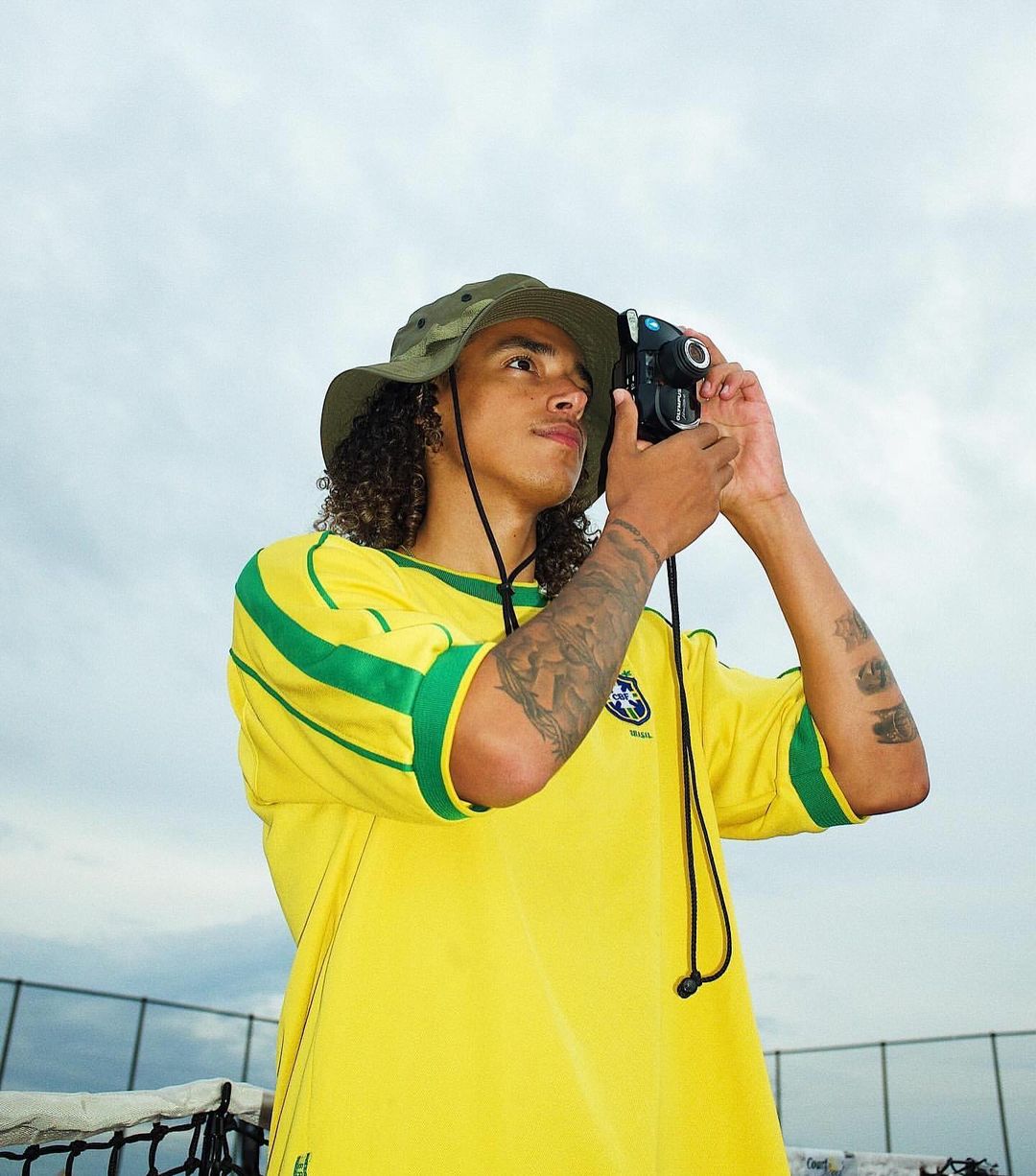 BRAZIL 1998 Retro football Kit soccer jersey