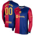 Barcelona Jersey 2024-25 Home Long Sleeve