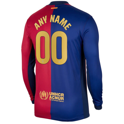 Barcelona Jersey 2024-25 Home Long Sleeve