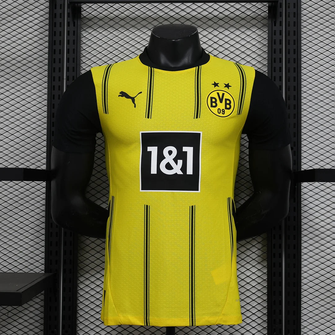 Borussia Dortmund 2024/2025 Home soccer jersey from the front