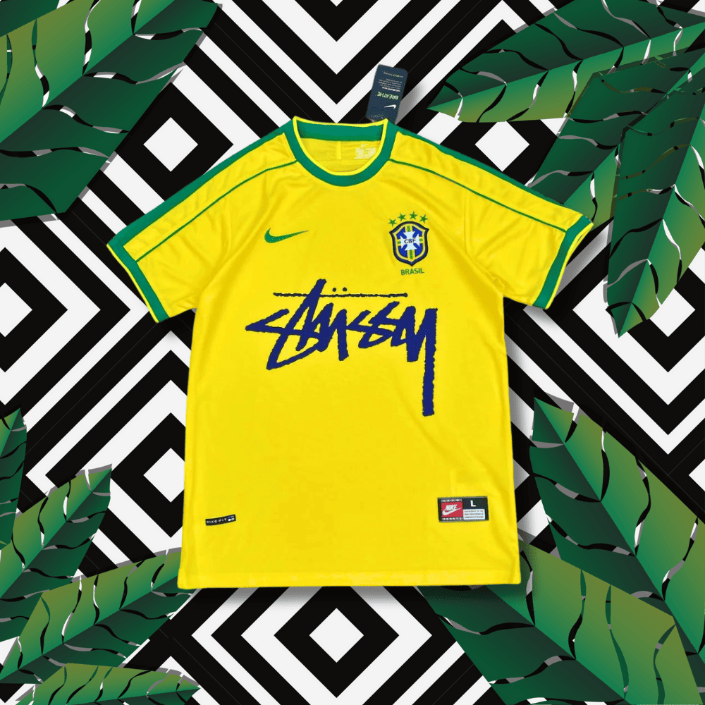 1998 Brasilien Stussy Trikot