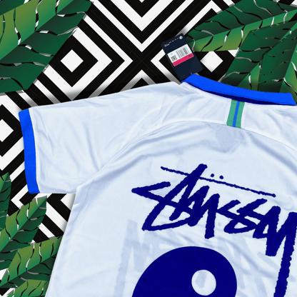 Brazil Stussy Kit - White &amp; Blue 2019