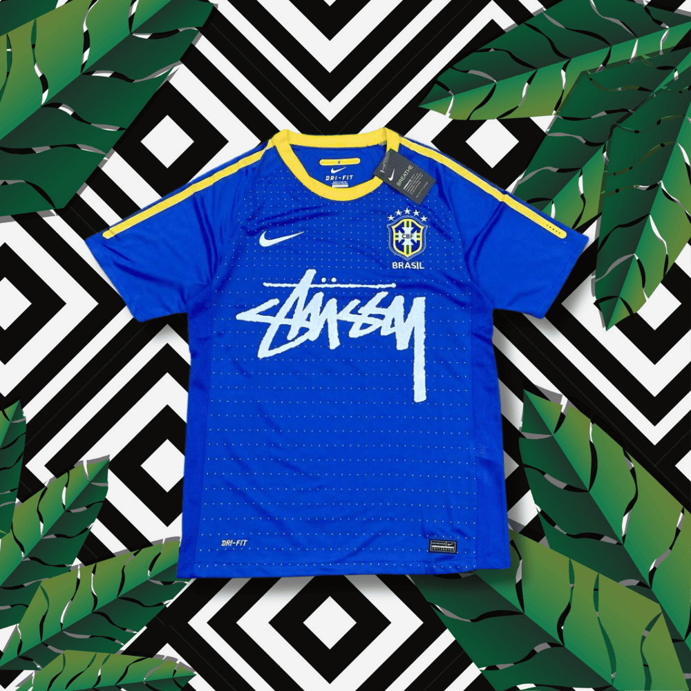 Stussy x Brasilien Trikot – Limitierte Auflage