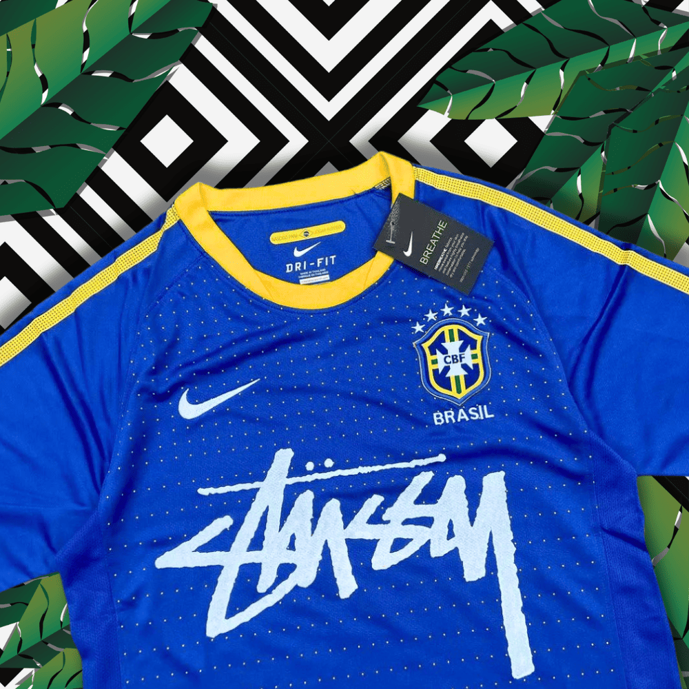 Stussy x Brasilien Trikot – Limitierte Auflage