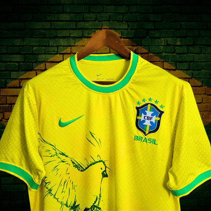 Brazil Bird Jersey - 2024 Yellow Edition