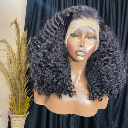 Deep Wave Bob Human Hair Wig - HD Lace Wigs