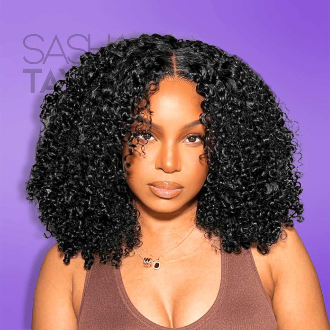 Kinky Curly Bob Human Hair Wigs - High Density Lace Front Wigs