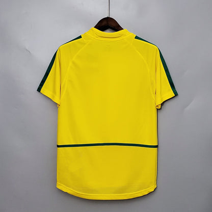 2002 brazil home Retro jersey