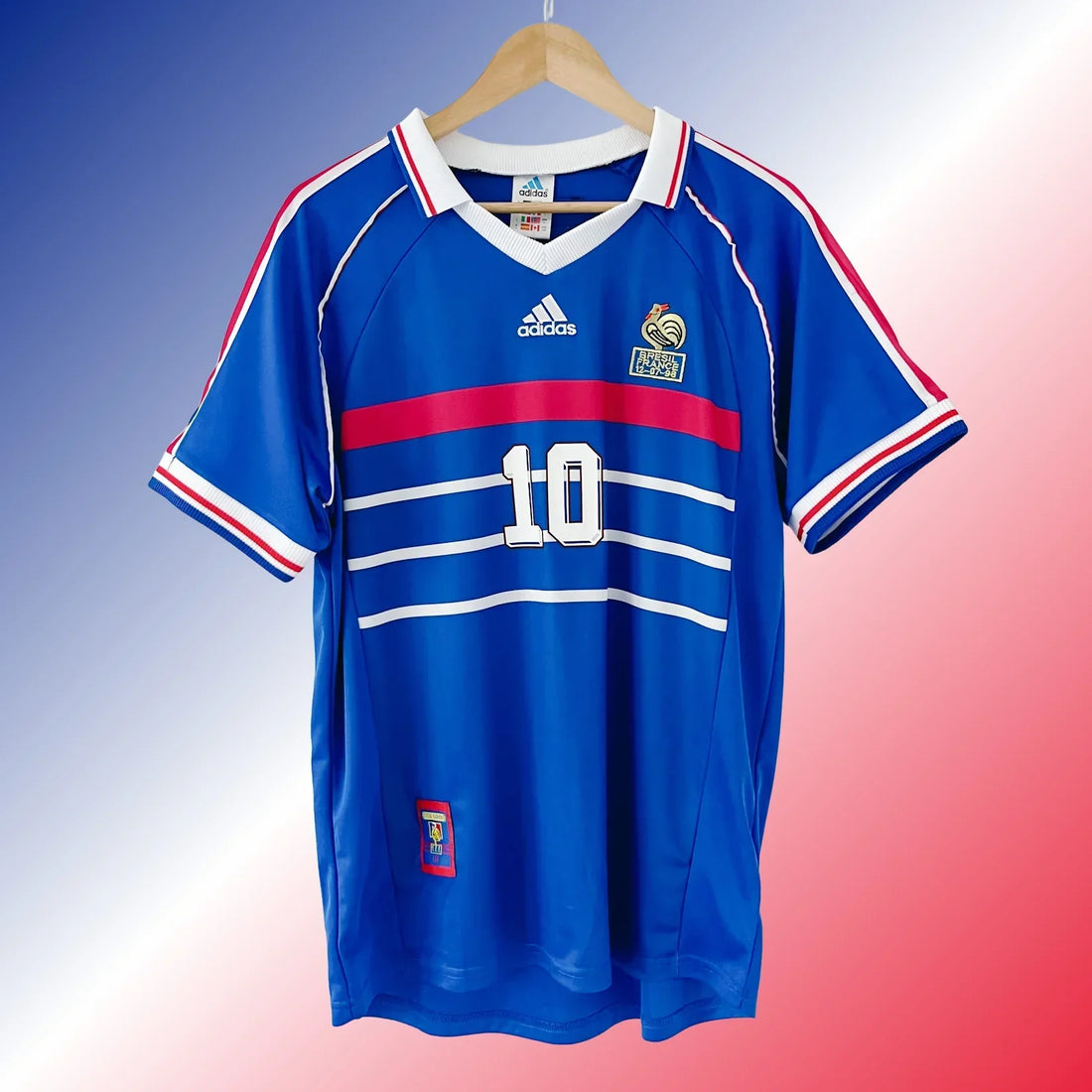 1998 france home Retro jersey 1