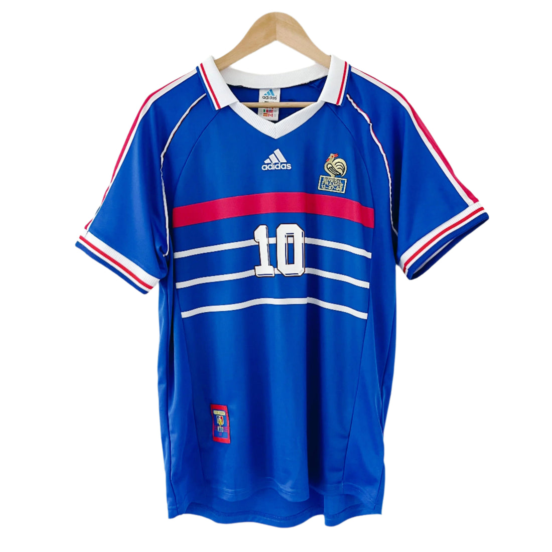 1998 Frankreich Retro-Heimtrikot