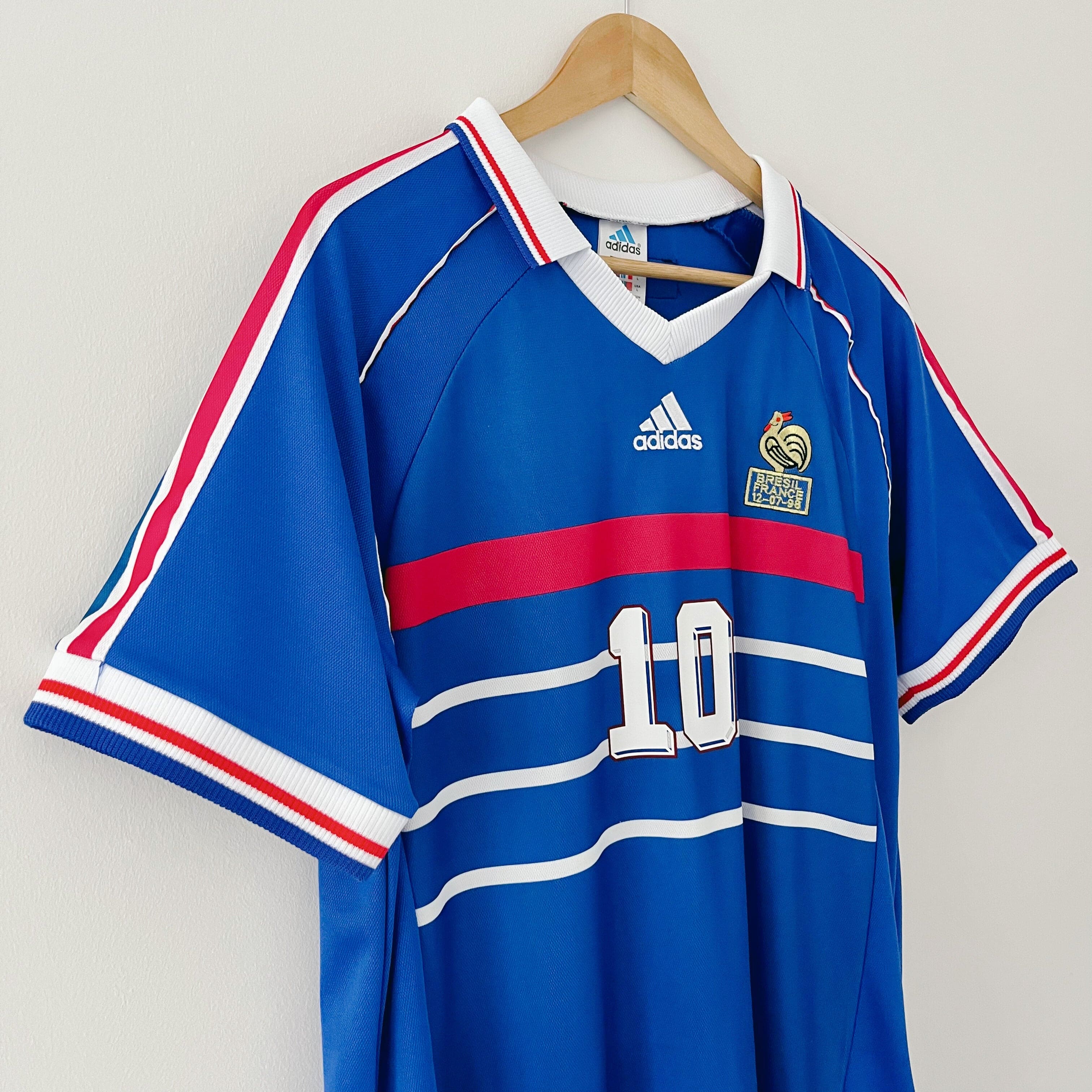 1998 France Retro Jersey Away