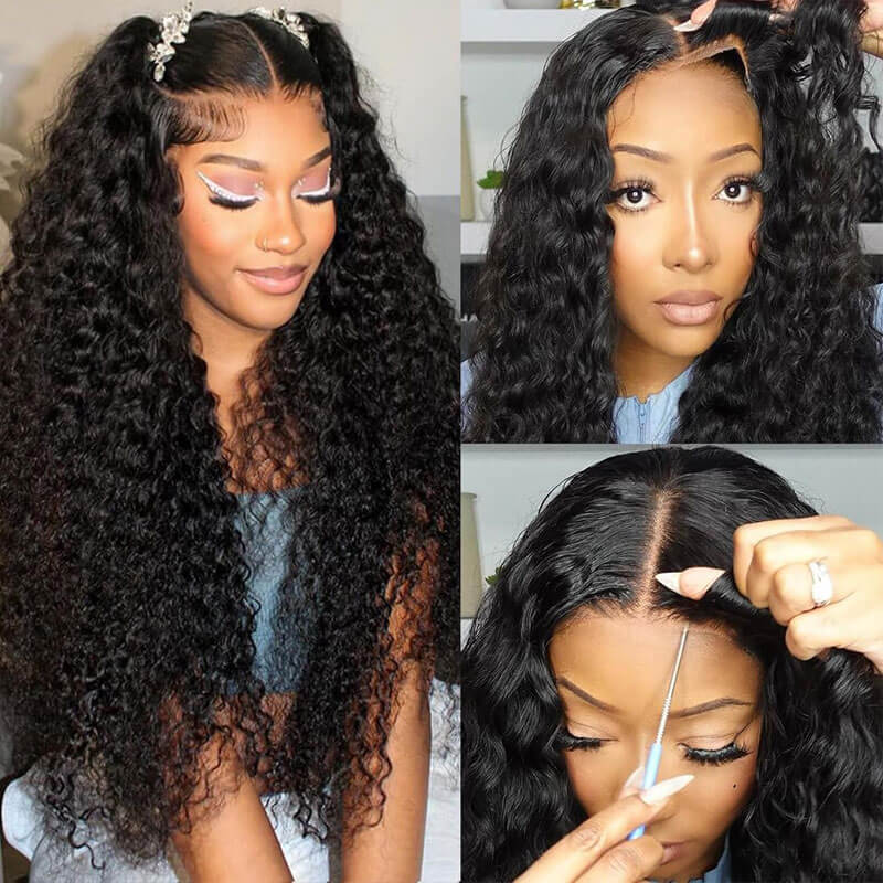 Water Wave Synthetic Wig - HD Lace Wigs