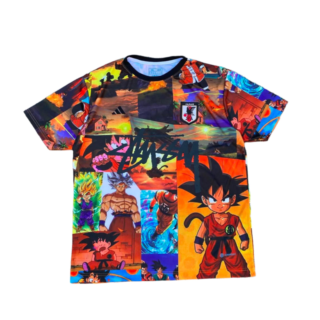 Japan X Dragon Ball X stussy soccer jersey Special Jersey 2025