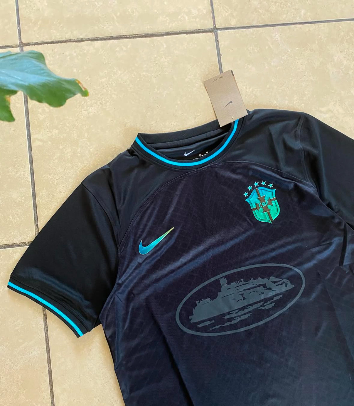 Brazil Corteiz Jersey - Limited Black Edition