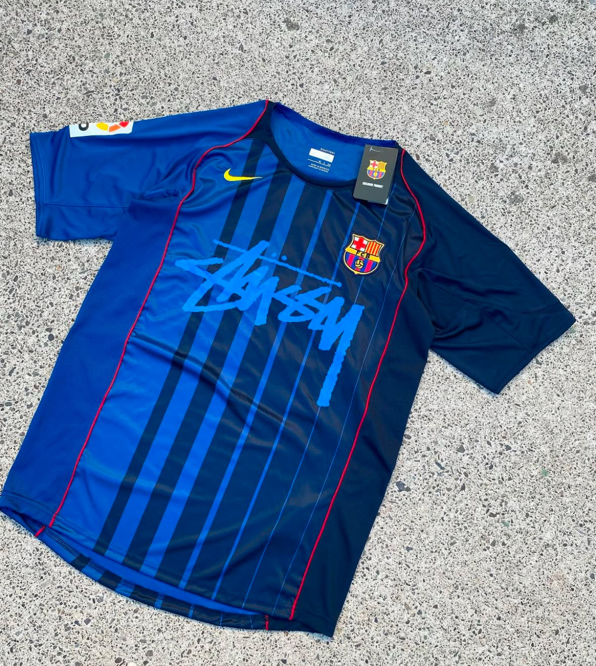 FC Barcelona Stussy Soccer Jersey - Limited Edition