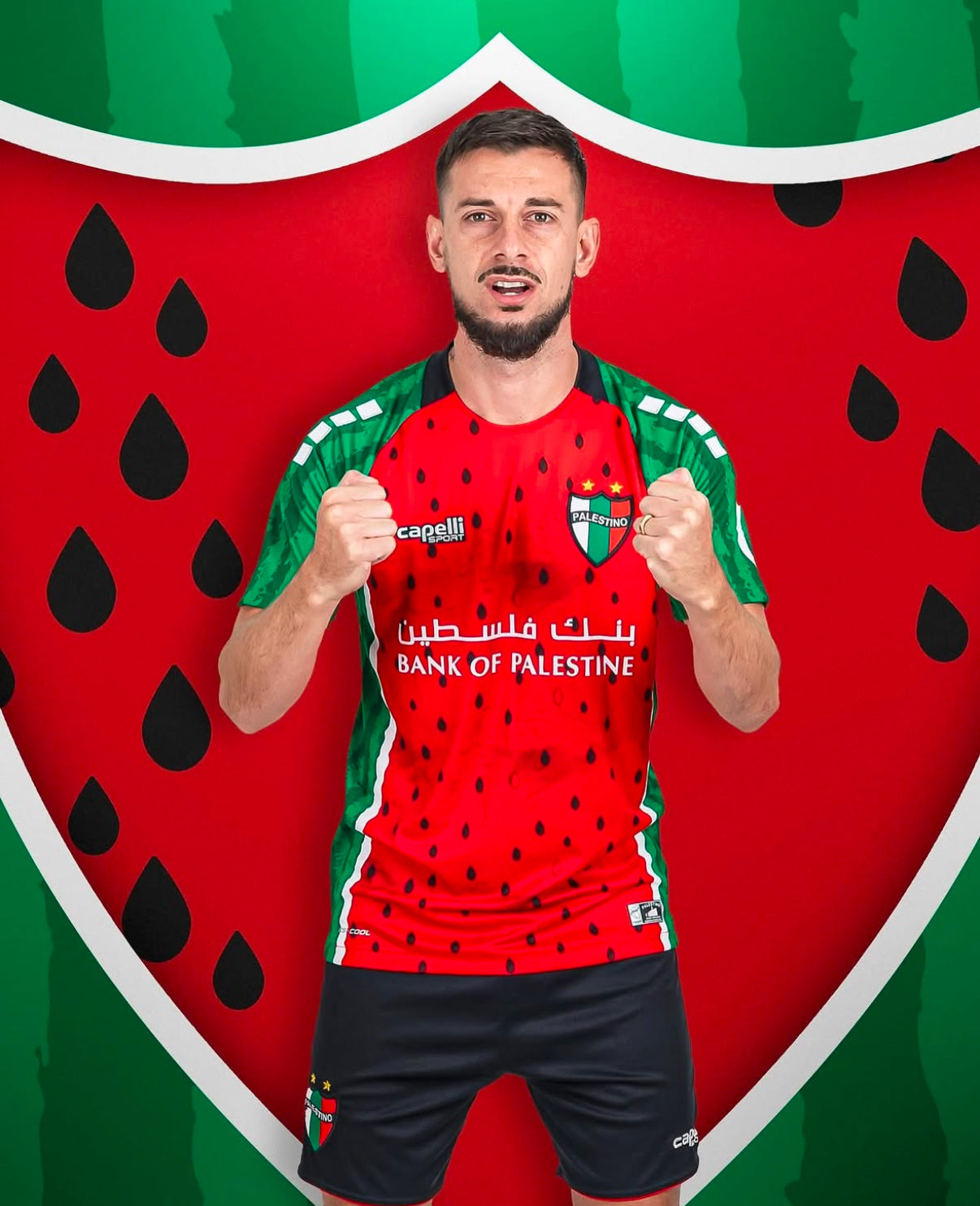 Palestino Watermelon Jersey - Palestine 2025/26