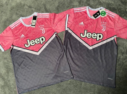 juventus x gucci rosa special edition pink jersey