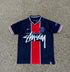 psg and stussy limited version jersey