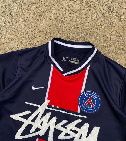 psg and stussy limited version jersey