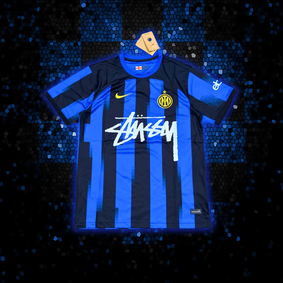 maillot inter milan stussy jersey blue