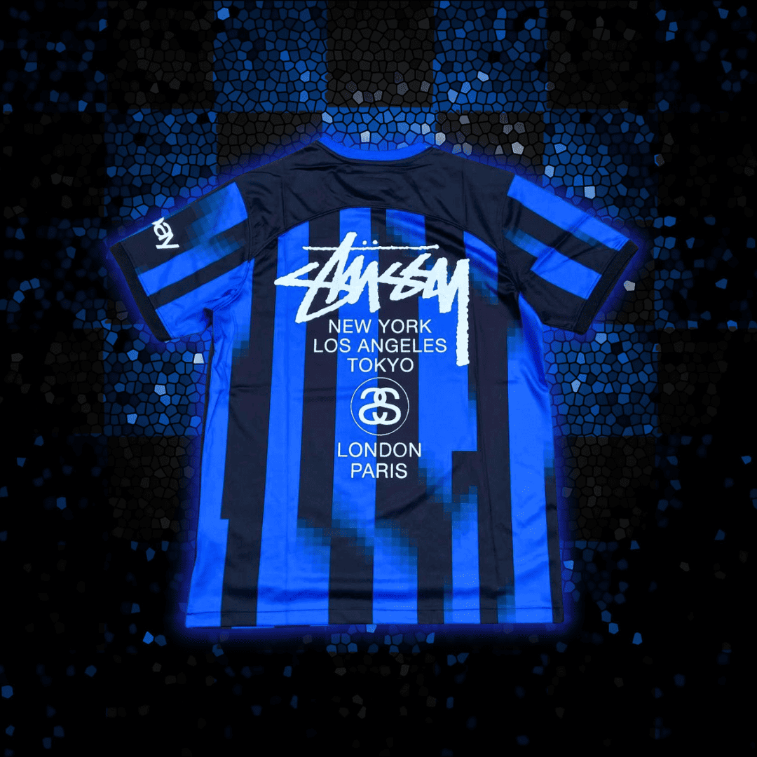 Camiseta Stussy Edición Inter de Milán